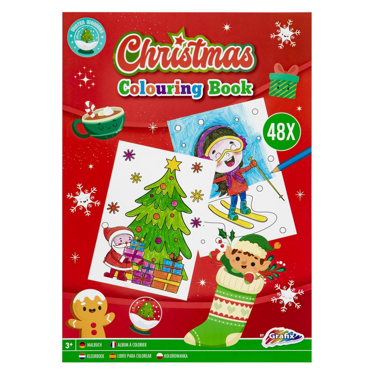 Colorbook Christmas A4, 48 ark