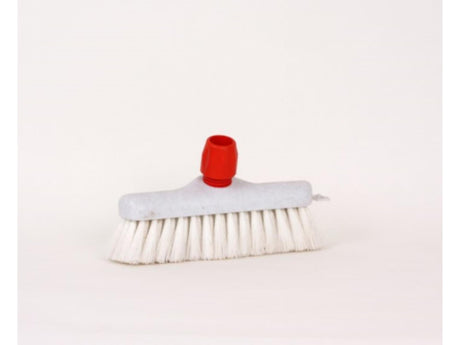 Lazy trolley plast syntetisk fiber hvid med håndtag holder 23cm