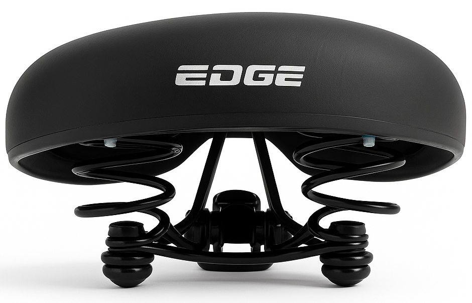 Cykel Saddle Edge City Eco - Black (på kort)