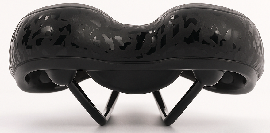 Cykel Saddle Edge Umbria Gel - Sort