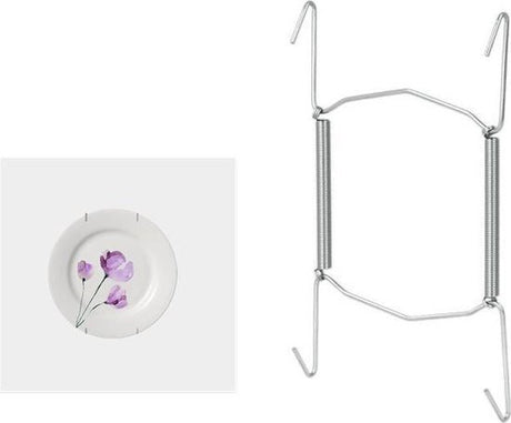 Tomado-metaltex tallerkenholder 9-18cm sølv