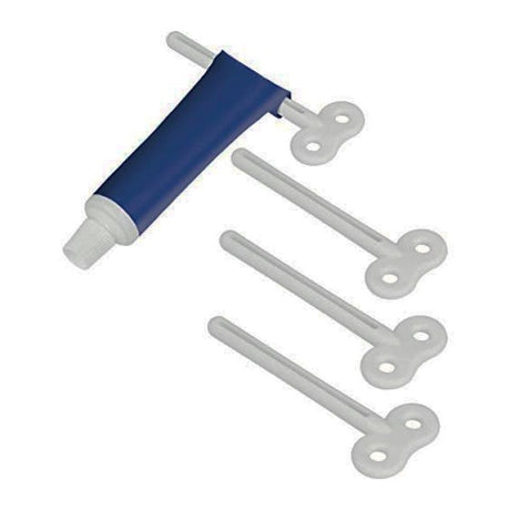 Metaltex rør squeezer nøgle 4 stk