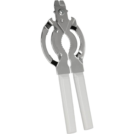 Metaltex dåseåbner 22,5x9 cm hvid sølv