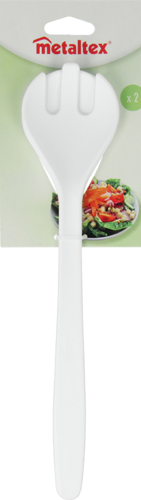 Plast salatbestik 27,5 cm | 6 stk