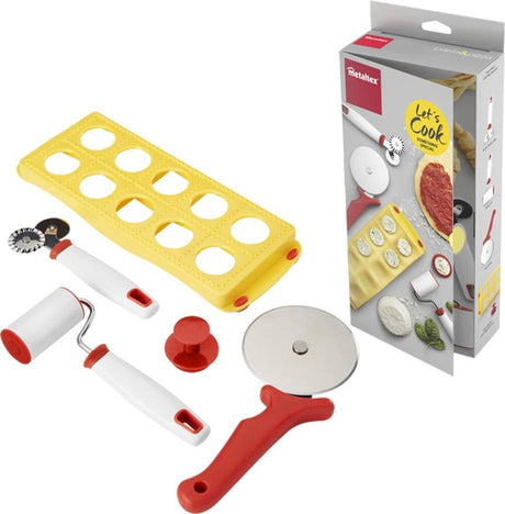 Metaltex deko food line sæt til pasta og pizza