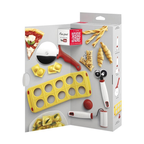 Metaltex deko food line sæt til pasta og pizza
