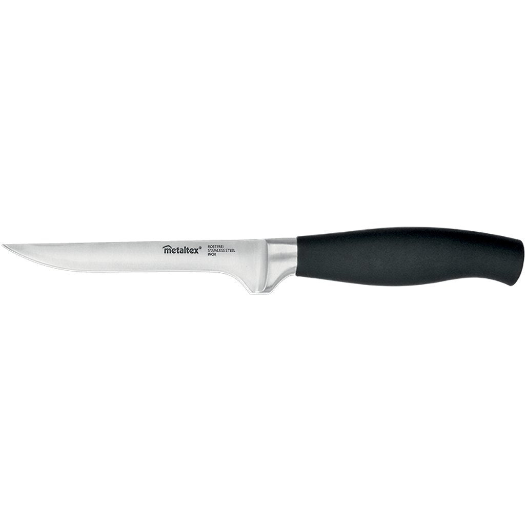 Metaltex komfort udskærerkniv 28 cm sort rustfrit stål
