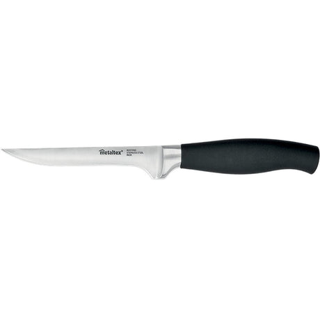 Metaltex komfort udskærerkniv 28 cm sort rustfrit stål