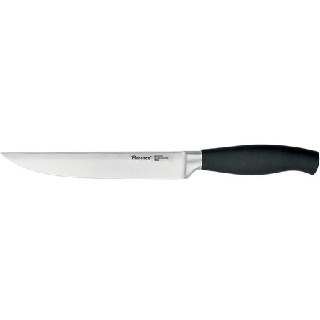 Metaltex komfort udskærerkniv 33 cm sort rustfrit stål