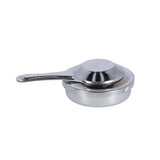 Metaltex fonduebrænder 16 cm rustfrit stål