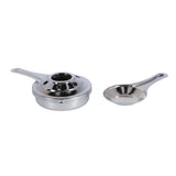 Metaltex fonduebrænder 16 cm rustfrit stål