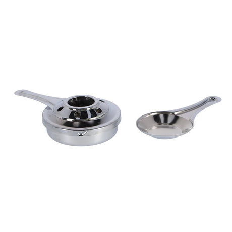 Metaltex fonduebrænder 16 cm rustfrit stål