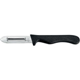 Metaltex basic line skrællekniv 25 cm sort rustfrit stål
