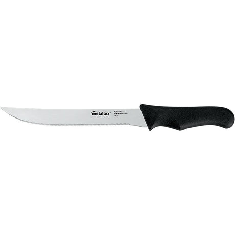 Metaltex line filetkniv 31 cm sort rustfrit stål
