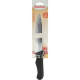 Metaltex basic line kogekniv 28 cm sort rustfrit stål