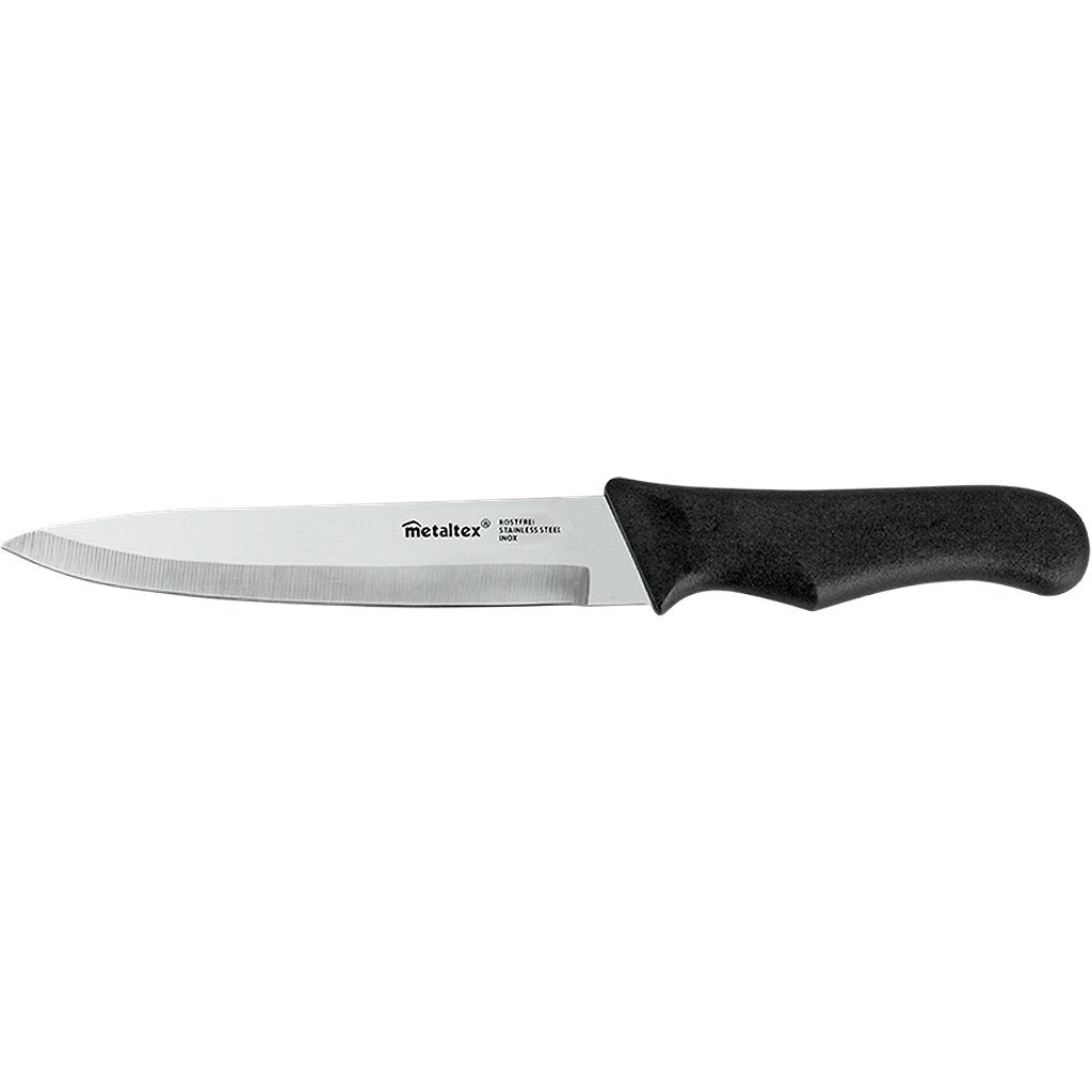 Metaltex basic line kogekniv 28 cm sort rustfrit stål