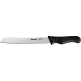 Metaltex basic line brødkniv 31 cm rustfrit stål sort