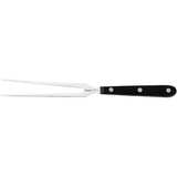 Metaltex professionel gaffel 28,5 cm rustfrit stål sort