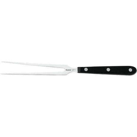 Metaltex professionel gaffel 28,5 cm rustfrit stål sort