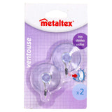 Metaltex kroge med sugekop 2 stk