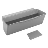 Metaltex clean tex bordplade affaldsspand 35x16x13 cm grå