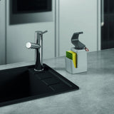 MetalTex Soap-Tex Soap Dispenser 11x8x22 cm grå