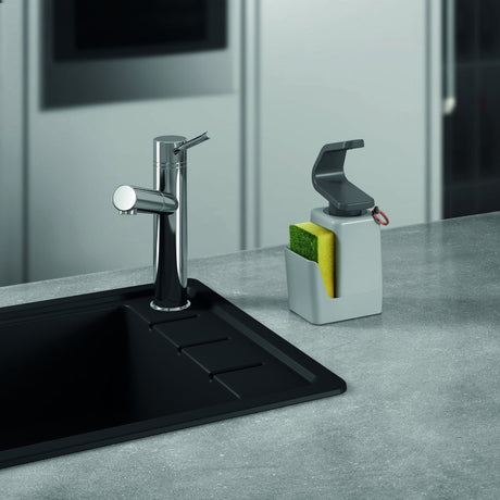 MetalTex Soap-Tex Soap Dispenser 11x8x22 cm grå