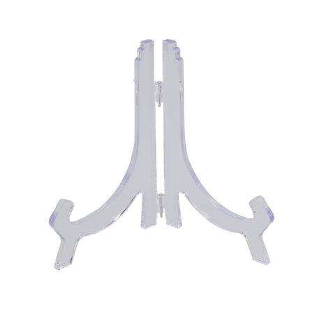 Metaltex pladestativ 18-26 cm akryl transparent