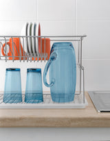 Tomado-metaltex tomado-metaltex sølv afløb 45x31x28cm 2 etager