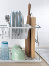 Tomado-metaltex tomado-metaltex sølv afløb 45x31x28cm 2 etager