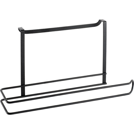 Metaltex galileo køkkenrulleholder 34x10x18 cm sort