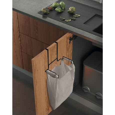 Metaltex galileo affaldsposeholder 21x14x19 cm sort