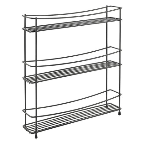 Metaltex Kumino Herb Rack 3 etager Matt Black Metal