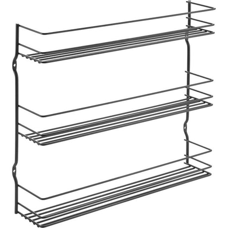 Metaltex Pepito Herb Rack 3 etager 36x32x8 cm sort