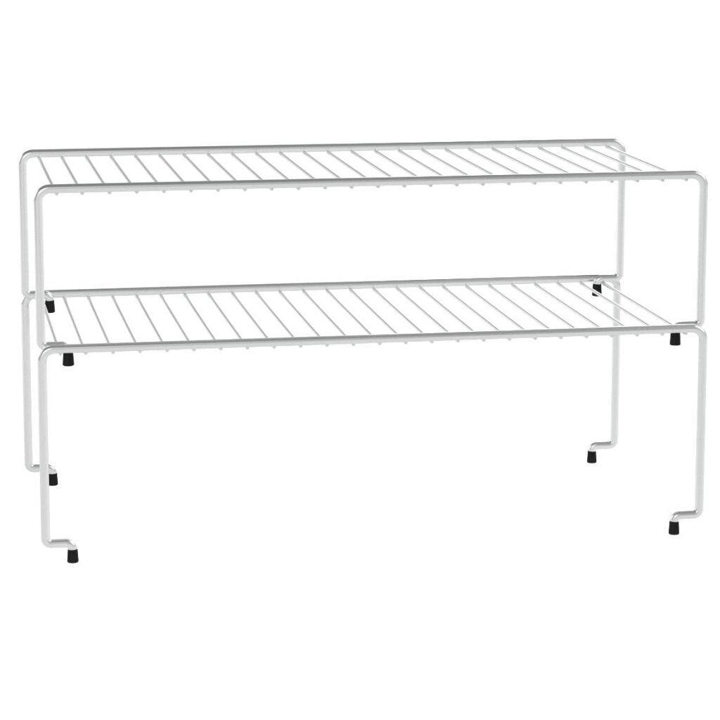 Metaltex himmelrum vinder 2 etager 47x23x26 cm sølv