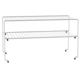 Metaltex himmelrum vinder 2 etager 47x23x26 cm sølv