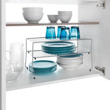 Metaltex himmelrum vinder 2 etager 47x23x26 cm sølv