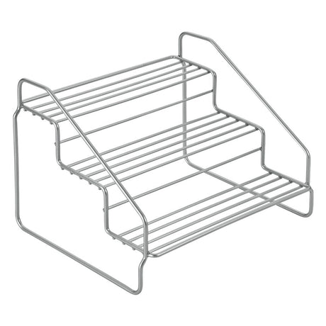 Metaltex urtetrappe 20x18x15 cm sølv