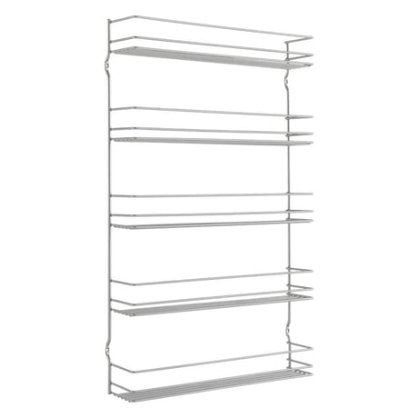 Metaltex Space Saver Smart Kitchen Pepito Herb Rack 5 etager 36x8x58 cm sølv