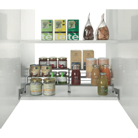 MetalTex Smart Kitchen 2-Dart skydesurbestativ 28 55x23x13 cm sølv