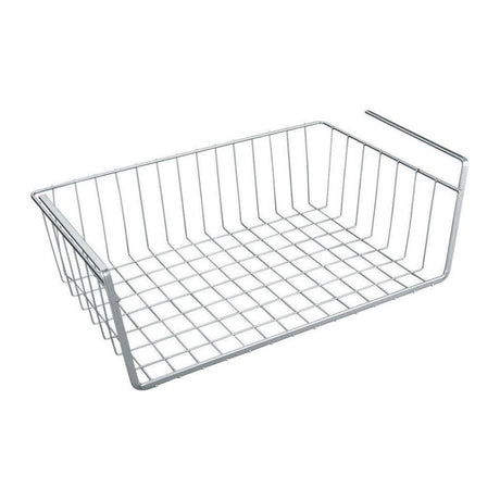 Metaltex kanguro opbevaringskurv 40x26x14 cm sølv