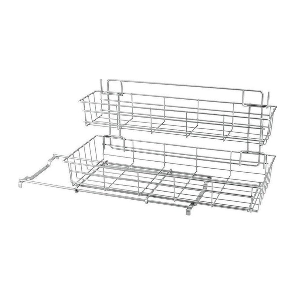 MetalTex Exttenable Storage Rack 20x58x28 cm sølv