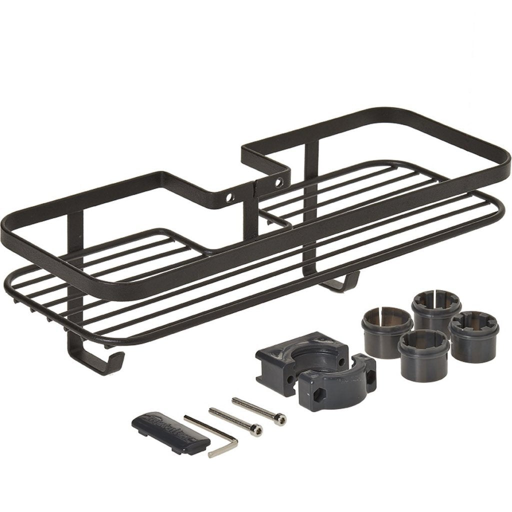 Metaltex brusestativ 29x11x9 cm mat sort