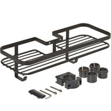 Metaltex brusestativ 29x11x9 cm mat sort