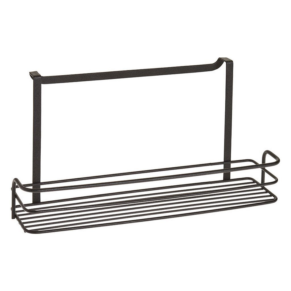 Metaltex badeværelsesstativ 34x11x17 cm sort