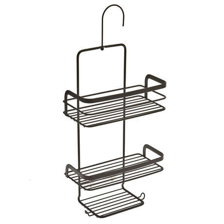 Metaltex Origin Line Bruser Læk 3 etager 23x12x38 cm sort