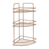Metaltex bruser 3 etager 26x13x53 cm kobber