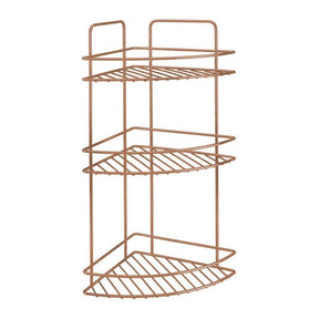 Metaltex bruser 3 etager 26x13x53 cm kobber