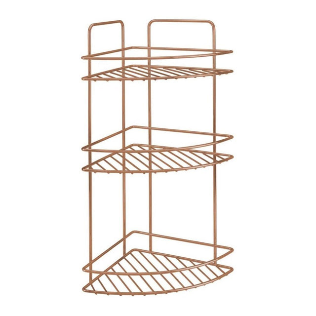 Metaltex bruser 3 etager 26x13x53 cm kobber