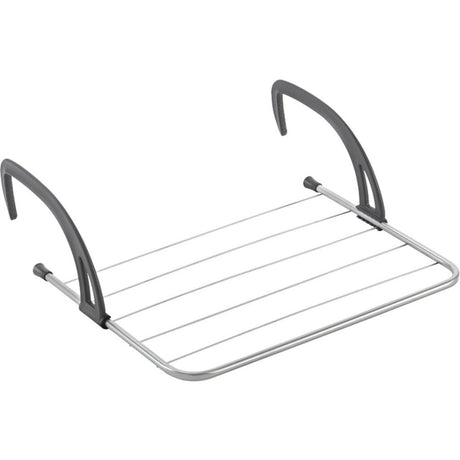 Metaltex favonio radiator altan tørrestativ 3 m tørrelinje sølv sort
